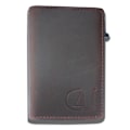 Miniatyrbillede 3 af 7: Eksklusiv Kort Holder C4U® Design RFID & NFC Beskyttelse Tegnebog Popup Bru Brown one size