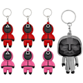 Miniatyrbilde 7 av 7: Squid Game Kostyme / Karnevalskostyme - Cosplay Kostyme Rød S RED