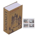 Miniatyrbild 3 av 8: Mini Box Safe Box Simulation Bokformad Pengar Förvaringslåda KLB
