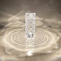 Miniatyrbilde 7 av 8: Krystall Diamant Bordlampe, 16 Farger USB Lading Berøringslampe Be