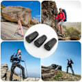 Miniatyrbillede 2 af 4: stk. Vandrestav Gummi Dutter Reservedele Gummi Dutter til Vandrestav Vandring Trekking Round