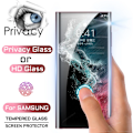 Miniatyrbillede 1 af 5: Privatlivs- eller HD hærdet glas til Samsung Galaxy S23 Ultra Anti Spy skærmbeskytter