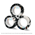 Miniatyrbild 1 av 7: 3 st Magnetiska fingerringar Färgglada Ångestdämpande Fidget Leksaker Set för Vuxna Magnet Spinner Anti-stress Lindra Ångest Leksaker för Pojkar NO.1736