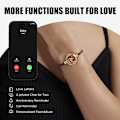 Miniatyrbild 3 av 5: Långdistans-touch-armband för par, vibration och ljus för kärlekspar armband C