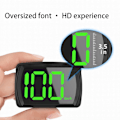 Miniatyrbild 4 av 9: Bil Digital Hastighetsmätare Kmh 2,8 Tum Display Skärmbil Head-up Display Gps Speedometer Kmh Hastighetsvarning Head Up Display För Alla Bilar