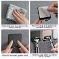 Miniatyrbillede 5 af 6: Universal Razor Shower Holder - Vælg farve sort black