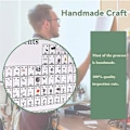 Miniatyrbilde 5 av 6: Periodisk system Akryl Periodisk system Skrivebordsdisplay med ekte elementer Pedagogiske gaver til barn Kjemisk element Hjem SMALL