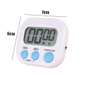 Miniatyrbilde 6 av 8: Multifunksjonell Magnetisk Digital Kjøkkentimer [GKS] white