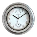 Miniatyrbild 1 av 5: Vattentät utomhusklocka i metall med termometer och hygrometer