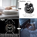 Miniatyrbild 5 av 5: Superhög väckarklocka för vuxna som sover tungt, tyst utan tickande