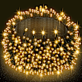Miniatyrbilde 1 av 5: Lysende 300 LED Julelysstreng, 100 fot Koblebar Vanntett Varmt Hvit Warm White 2000 LEDs