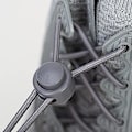 Miniatyrbilde 4 av 4: Elastiske skolisser 1 par for voksne/barn, trenger ikke å knyte elastiske låseskolisser (hvit) White