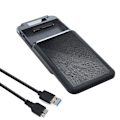 Pikkukuva 1 / 5: 2.5\" SATA USB3.0 SSD Kotelo USB3.0 SSD Kotelo 5Gbps Ulkoinen Kotelo Kiintolevy