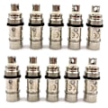 Miniatyrbillede 1 af 5: 10 stk./æske Udskiftningscoil 0.7ohm Bvc Mesh Coils Kompatibel med Nautilus 2s Udskiftningskerne【GKS】