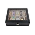 Miniatyrbild 3 av 8: Klockbox med 10 Fack - Svart