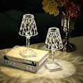 Miniatyrbilde 3 av 5: Nattlampe, Akryl Bordlampe, Oppladbar Projeksjonslampe, Italiensk Design Kartell (En Del)
