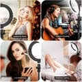 Miniatyrbillede 4 af 4: Selfie lampe / Ring light (20 cm)