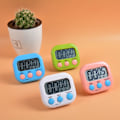 Miniatyrbilde 1 av 8: Multifunksjonell Magnetisk Digital Kjøkkentimer [GKS] white