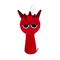 Miniatyrbilde 2 av 2: Jud - Ny for 2025 Sprunki Plush Rhythm Box Plussjeleketøydukke Bleeding ash (20cm 60g)