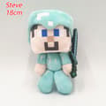 Minecraft Steve Karaktär Leksak 18cm Samlarobjekt Docka [GKS] Steve-18cm