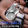 Miniatyrbillede 1 af 6: Type-c Hurtig Opladning Vandtæt Elektrisk Barbermaskine til Mænd Rejse Mini Bærbar Barbermaskine[GKS] silver