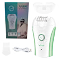 Miniatyrbilde 6 av 6: Elektrisk epilator for kvinner, hårfjerning ansikt og kropp, ben, armhuler, bikinilinje, vaskbar, oppladbar hårfjerner