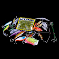 Miniatyrbild 3 av 4: Fiskedragsset med wobblers, minnows och crankbaits Multicolor multifunction