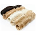 Pikkukuva 7 / 7: Clip-on / Hiuspidennykset kiharat & suorat 70cm - 24 väriä Curly - 2