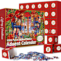 Miniatyrbillede 1 af 4: 2023 Julekalender 2023, 24 Dages Julscene PU style C