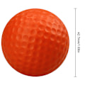 Miniatyrbillede 7 af 7: 5 stk. PU Skum Sponge Bløde Golfbolde til Indendørs Golftræning