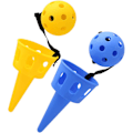 Pikkukuva 1 / 7: 2 settiä kuppeja ja pallopelejä Mini pallonkiinnityspeli pallonkiinnityskuppi【GKS】