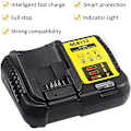 Miniatyrbilde 5 av 5: Kampanjepris! DCB112 Lader for Dewalt 10.8V / 14.4V / 18V Litiumbatteri