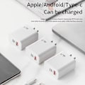 Miniatyrbild 2 av 5: 67W Snabbladdare USB Typ C Laddare Adapter för iPhone 15 14 13 Vit vit white EU