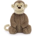 Miniatyrbild 6 av 6: Jellycat - Teddybjörn - Bashful Monkey Vacker Baby Teddybjörn Lämplig från Födseln - M【GKS】