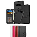 Miniatyrbillede 1 af 3: Samsung S10 - Cover / Magnetisk Cover 2 i 1 - Vælg Farve! Sort Sort