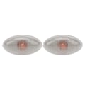 Miniatyrbillede 1 af 8: 2 stk. LED Sidemarkeringslys Stærk 12V 632574 Sideblinklys Udskiftning til Peugeot 206 407 607 0.1