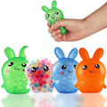 Miniatyrbild 1 av 3: Påskkorgsfyllning, 4-pack Squishy Påskhare Stressbollar för Vuxna
