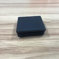 Miniatyrbillede 1 af 3: Firkantet Plastikprop Rør Stolpe Endekappe Stol Glide 10 stk Sort Firkantede Plastikpropper 50mm
