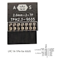 Miniatyrbilde 7 av 11: GIGABYTE TPM Sikkerhetsmodul (12-pin 12-1) TPM2.0-kompatibel Pla FOR ASUS lpc 14pin One-size