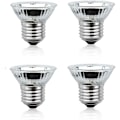 Miniatyrbilde 1 av 5: E27 50W Dimbar Reptil Varmelampe, UVA UVB Skilpaddelampe Fullspektrum Solarlampe for Reptiler og Amfibier Slange, 4 stk