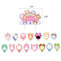 Pikkukuva 6 / 7: Squishmallows-teemainen syntymäpäiväjuhlakoriste, pehmolelut, vetolippu, kakunkoriste, ilmapallosetti 【GKS】
