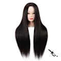 Miniatyrbillede 1 af 4: 65CM Mannequin Hoved Frisør Træning Kosmetologi Mannequin SQBB