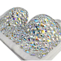 Miniatyrbilde 3 av 5: Glimmerende Glitter BH-Topp for Kvinner, Dansende Crop Topper XL