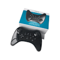 Miniatyrbild 2 av 5: Pro Controller för Wii U, Trådlös Handkontroll, För Nintendo Wii U Handkontroll Gamepad Joystick Dubbel Analog (Svart)