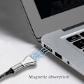 Pikkukuva 5 / 5: Usb C - Magsafe 2 -sovitin Macbook-laturille - Yhteensopiva Type C:n kanssa