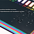Miniatyrbild 3 av 7: Projektmapp A4 arrangör arrangör 12 fack skrivbordsmapp KLB