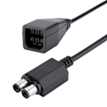 Miniatyrbilde 8 av 8: AC Strømadapter Overføring Ladekabel Ladeadapter Kabel Konverter for Xbox 360 Slim 0.2