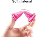 Miniatyrbilde 2 av 7: Par Sykkelstyre Håndtak Scooterstyre Håndtak Sklisikre Gummisvamp Håndtak for BMX/MTB/Gutter og Jenter Barnescooter Sykler (Rosa)[GKS]