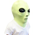 Miniatyrbilde 3 av 5: Glow in the Dark Alien Maske med Grønn Alien Bøybar Leke nøkkelring
