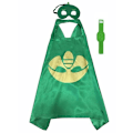 Miniatyrbillede 4 af 4: Pyjamasheltene Unisex Børn - Kappe, øjenmaske og armbånd RR Red PJ Masks owlette -red